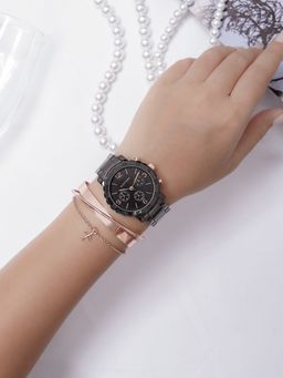 Joker and Witch - Joker & Witch Bethanie Watch Bracelet Stack JWBS992 (L)