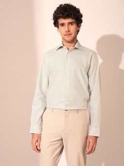 Selected - Green Printed Organic Cotton Shirt