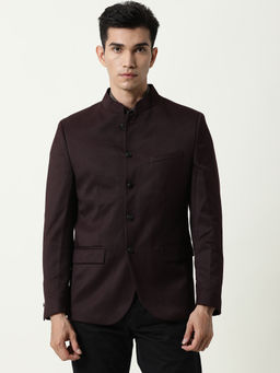 Rare Rabbit - Edit Band Maroon Bandhgalas