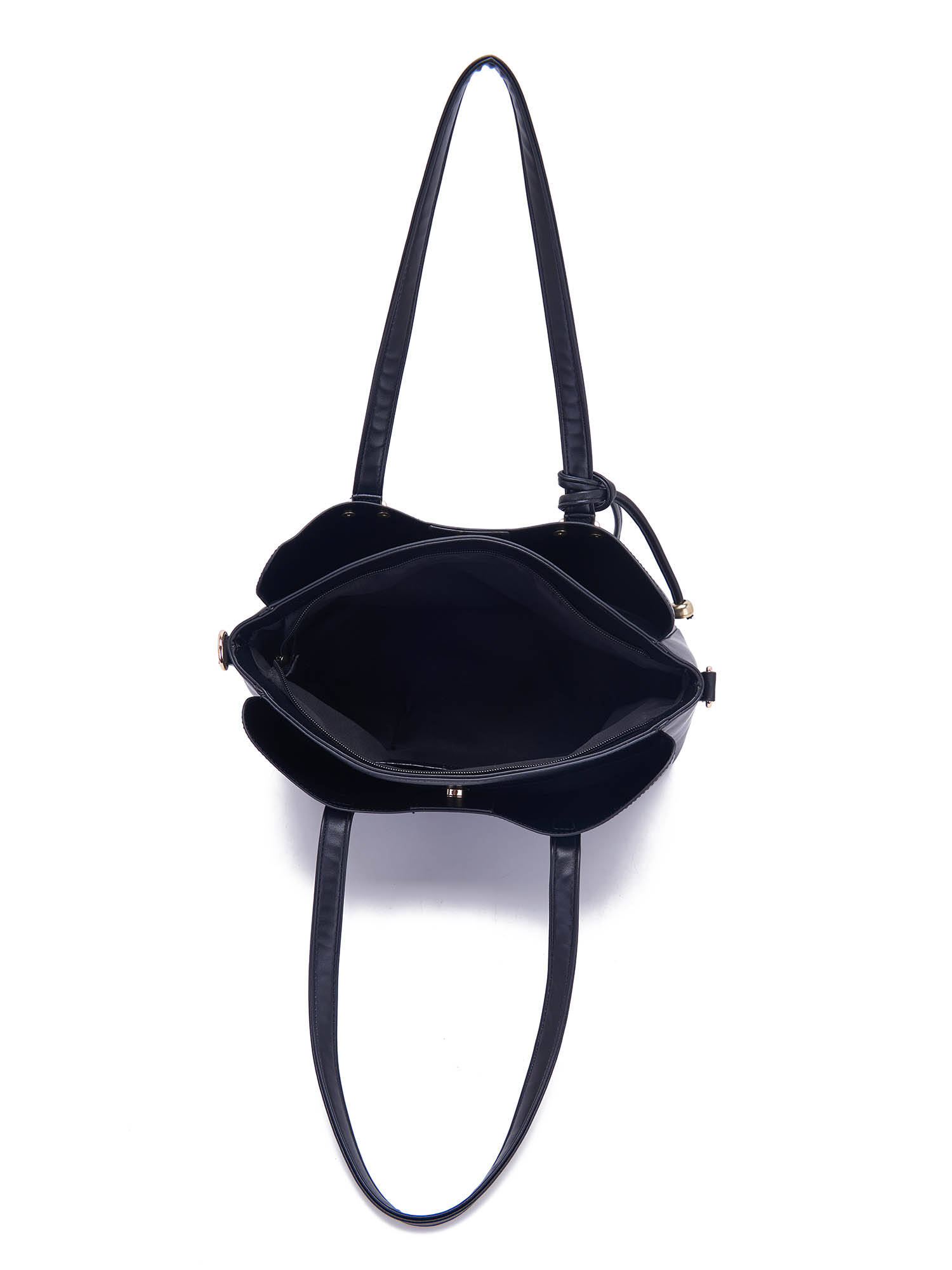 Buy Kenneth Cole Womens Hand Bag with Zip - Black Online