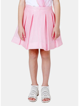 One Friday - Pink Structure Skirt