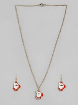 EL REGALO - Kids Girls Jewellery Necklace and Earrings Combo (Set of 2)
