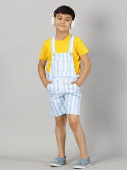 KiddoPanti - Boys Dungaree Shorts