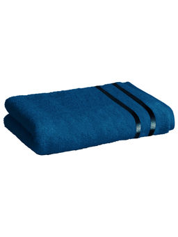 Story@Home - Navy Blue 450 Gsm Bath Towel (XL)