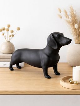 Smokey Cocktail - Dachshund Dog Decor - Black