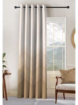 NEFERTITI HOME - Kivo Digital Printed Brown Blackout Curtain