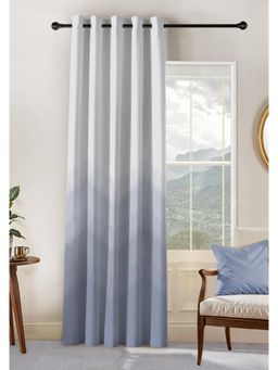 NEFERTITI HOME - Kivo Digital Printed Sky Blue Blackout Curtain