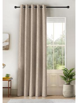NEFERTITI HOME - Kovo Digital Printed Light Brown Blackout Curtain