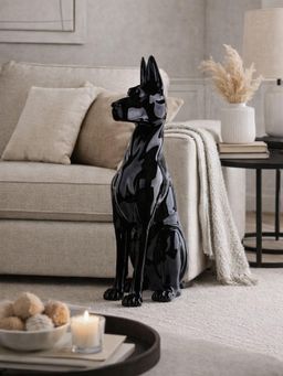 Smokey Cocktail - Doberman Guard Decor - Black