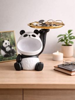 Smokey Cocktail - Playful Panda Accent Decor Piece - Option A