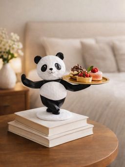 Smokey Cocktail - Playful Panda Accent Decor Piece - Option B