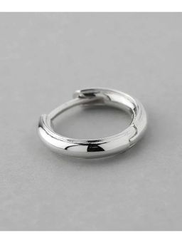Salty Alpha - Silver Minimalist Earring