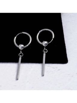 Salty Alpha - Silver Raffish Long Earrings