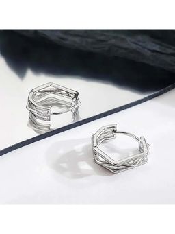 Salty Alpha - Silver Shae Earrings