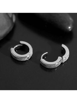 Salty Alpha - Modern You Silver Earrings