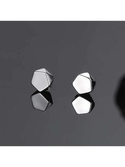 Salty Alpha - Aaron Silver Stud Earrings