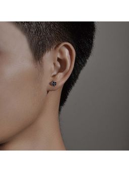 Salty Alpha - Royal Silver Stud Earrings