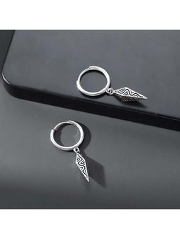 Salty Alpha - Aristocratic Silver Drop Dangler Earrings