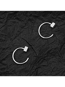 Salty Alpha - Bare Essentials Silver Earrings