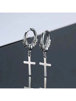 Salty Alpha - Clean Slate Cross Drop Earrings