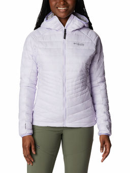 Columbia - Womens Purple Colour Nylon Platinum Peak Hooded Jacket