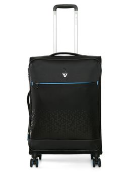 Roncato - Crosslite Range Nero Color Soft Case Polyester Medium Size Luggage