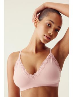 H&M - Women Pink Seamless Padded Soft Bra