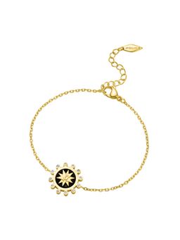 Police - Stellar Gp Motif W Black Enamel and Crystals Bracelet For Women