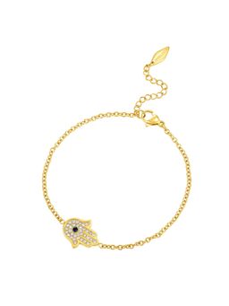 Police - Vision Gp Fatima White and Aqua Crystal Bracelet For Women