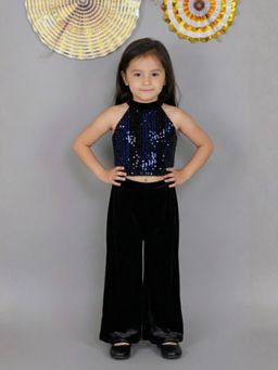 Lil Drama - Razzle Dazzle Girls Black Co-Ord Set