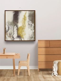 The Art House - Abstract Painting Multicolor (30X30 Inches)