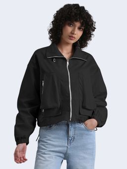 SHOWOFF - Edition Women's Black Bomber Jacket