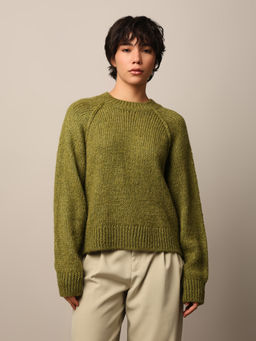 ONLY - Regular Fit Green Sweater