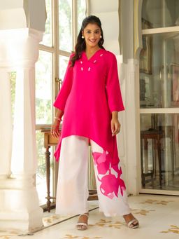 Autumnlane - Vastramaya Punch Kurta and Pant (Set of 2)