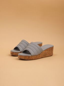 ERIDANI - Solid Grey Briana Wedges