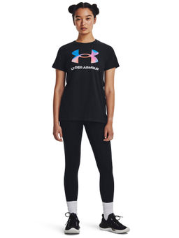 Under Armour - UA Sport Style Graphic Black Short Sleeve T-Shirt