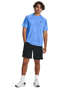 Under Armour - UA Velocity Jaccard Camouflage Short Sleeve Blue T-Shirt
