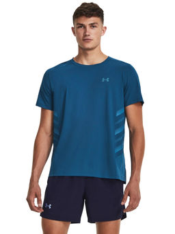 Under Armour - UA ISO Chill Laser Heat Short Sleeve Teal T-Shirt