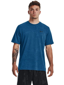 Under Armour - UA Techa, Vent Jaccard Short Sleeve Blue T-Shirt