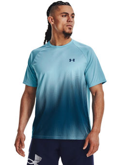 Under Armour - UA Techa, Reflective Short Sleeve Blue T-Shirt