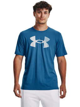 Under Armour - UA Big Logo Fill Short Sleeve Blue T-Shirt
