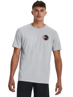 Under Armour - UA Basketball Nothing Easy Short Sleeve Grey T-Shirt