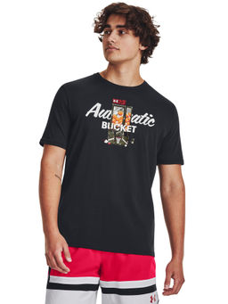 Under Armour - UA Basketball Claw Machine Short Sleeve Black T -Shirt