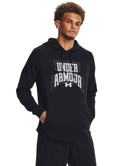 Under Armour - UA Rival Terry Graphic Black Hoodie