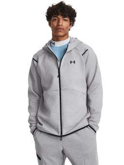 Under Armour - UA Unstoppable Grey Fleece Full Zip Jacket