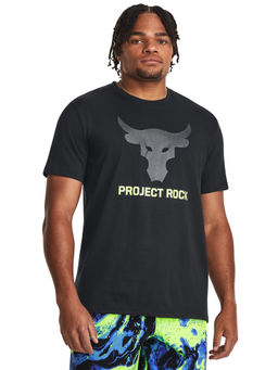 Under Armour - UA Project Rock Brahma Bull Short Sleeve Black T-Shirt