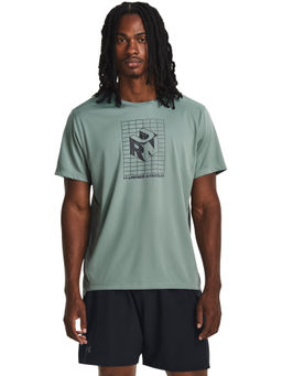 Under Armour - UA Speed Stride Graphic Short Sleeve Grey T-Shirt