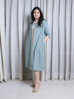 Saltpetre - Green Dakota Long Shirt Jacket