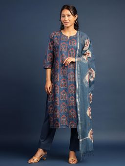 Aravalii - Teal Roost Suit Set