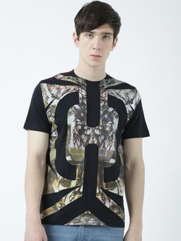 Huetrap - Mens Black Short Sleeve T-Shirt